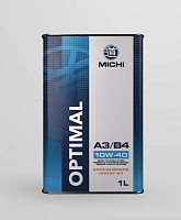 Масло MICHI OPTIMAL 10W-40 А3/В4 1л \ М