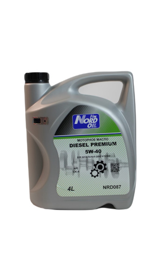 NORD OIL Diesel Premium  5W-40 CK-4