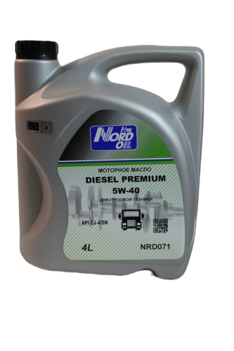 NORD OIL Diesel Premium  5W-40 CJ-4/SN